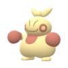 Imagen de Makuhita variocolor en Pokémon Diamante Brillante y Pokémon Perla Reluciente