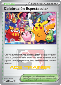 Versión promo ME28 de la carta del 2025