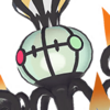 Icono de Mega-Chandelure variocolor en Leyendas Pokémon: Z-A