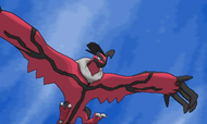 Yveltal, un nuevo Pokémon legendario de tipo siniestro/volador.