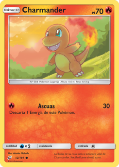 Carta de Charmander