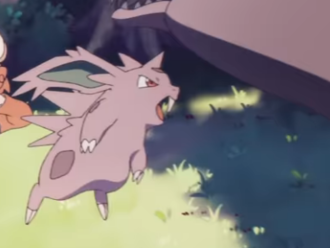 Nidoran usando placaje.