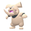 Imagen de Granbull variocolor en Pokémon Diamante Brillante y Pokémon Perla Reluciente