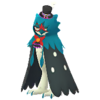 Decidueye con disfraz de Halloween