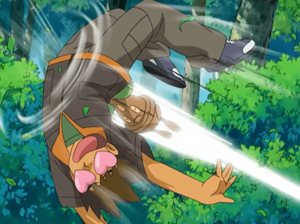 EP436 Bonsly de Brock usando Azotar/Azote.