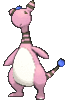 Imagen de Ampharos variocolor en Pokémon X, Pokémon Y, Pokémon Rubí Omega, Pokémon Zafiro Alfa, Pokémon Sol, Pokémon Luna, Pokémon Ultrasol y Pokémon Ultraluna