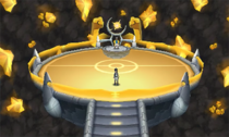 Sala de Kaudan, en Pokémon Sol y Luna.