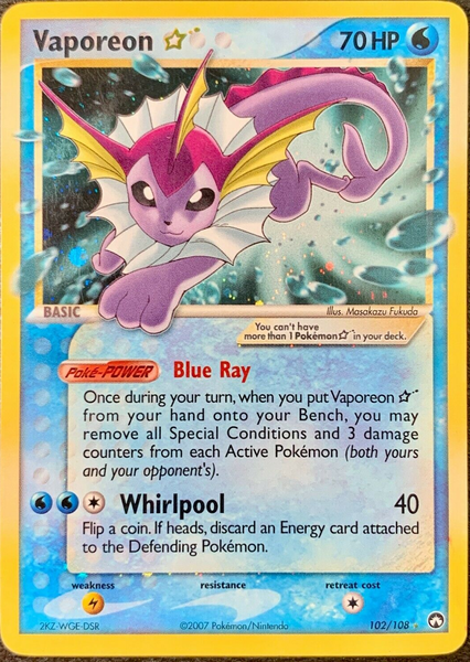 Archivo:Vaporeon ☆ (Power Keepers TCG).png