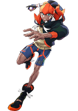 Artwork de Roy en Pokémon UNITE.