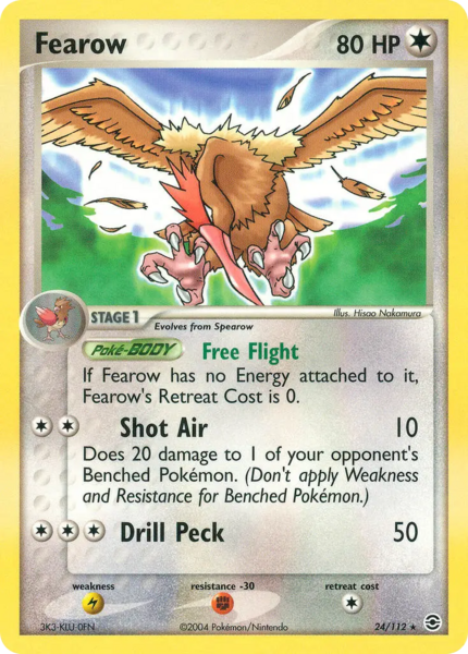 Archivo:Fearow (FireRed & LeafGreen TCG).png