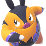 Icono de Pignite variocolor en Leyendas Pokémon: Z-A
