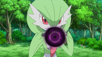 Gardevoir de Diantha/Dianta usando bola sombra.