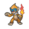 Icono de Monferno en Pokémon HOME (v. 3.1.0.)