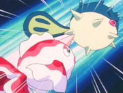 Goldeen usando cornada.