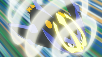 Empoleon de Kukui usando Pico Taladro.