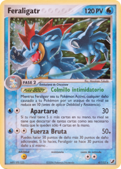 Carta de Feraligatr