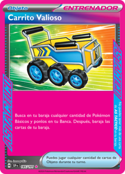 Carta Carrito Valioso