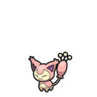 Icono de Skitty en Pokémon Diamante Brillante y Perla Reluciente
