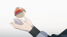 Pokébola/Poké Ball de Hisui de Kira en Crossroad.