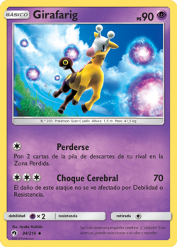 Carta de Girafarig