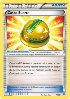 Carta Casco Suerte