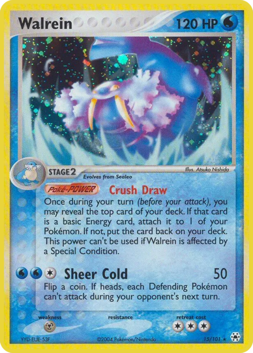 Walrein (Hidden Legends TCG) WikiDex, la enciclopedia Pokémon