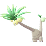 Imagen de Exeggutor de Alola en Pokémon: Let's Go, Pikachu! y Pokémon: Let's Go, Eevee!