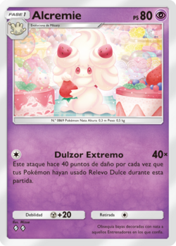 Carta de Alcremie