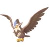 Imagen de Staraptor variocolor macho en Leyendas Pokémon: Z-A