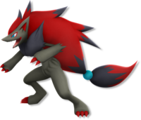 Zoroark en PokéPark 2: Un mundo de ilusiones.