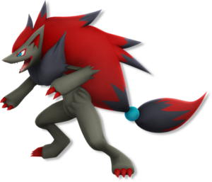 Zoroark en PokéPark 2: Un mundo de ilusiones.