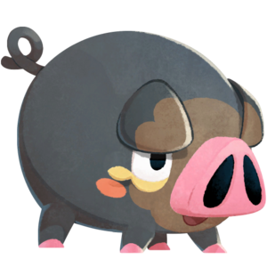 Lechonk en Pokémon Café ReMix.