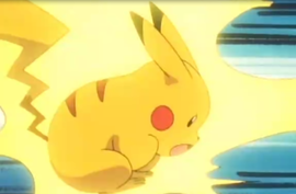 Pikachu usando impactrueno...