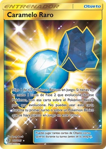Caramelo Raro | Megaevolución | Base De Datos De Cartas De JCC