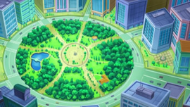 Gran plaza central.