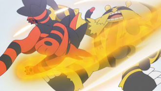 Torracat usando desquite.