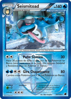 Carta de Seismitoad