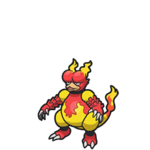 Icono de Magmar en Pokémon Escarlata y Púrpura