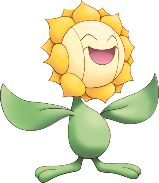 Archivo:Sunflora en Pokémon Mundo misterioso Exploradores del cielo.png