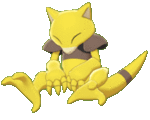 Imagen de Abra en Pokémon Espada y Pokémon Escudo