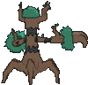 Imagen posterior de Trevenant en Pokémon X, Pokémon Y, Pokémon Rubí Omega, Pokémon Zafiro Alfa, Pokémon Sol, Pokémon Luna, Pokémon Ultrasol y Pokémon Ultraluna