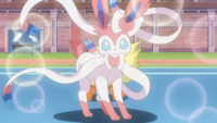 Sylveon de Noa activando Gran Encanto...