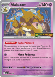 Carta promocional de Alakazam.
