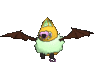 Imagen de Swoobat variocolor en Pokémon X, Pokémon Y, Pokémon Rubí Omega, Pokémon Zafiro Alfa, Pokémon Sol, Pokémon Luna, Pokémon Ultrasol y Pokémon Ultraluna