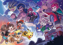 Bruno en el artwork del Alto Mando en Pokémon Let's Go Pikachu/Eevee.