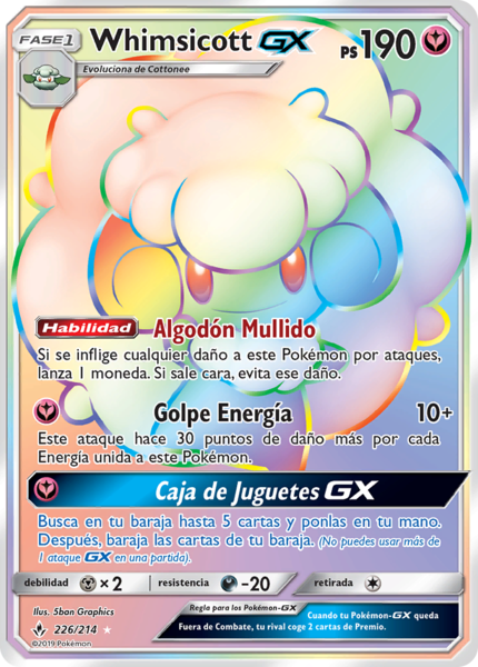 Archivo:Whimsicott-GX (Vínculos Indestructibles 226 TCG).png