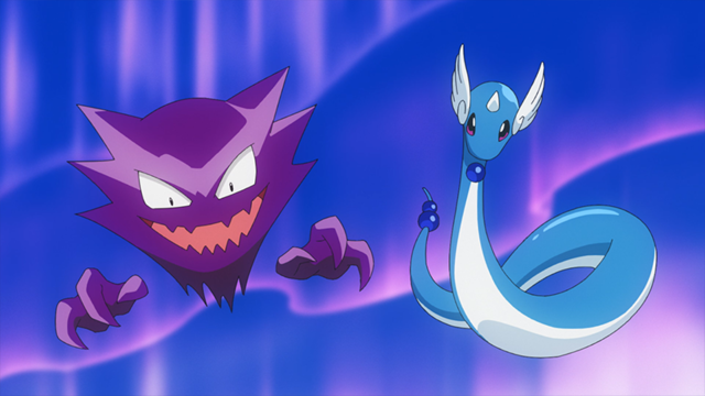 Archivo:EP1179 Haunter y Dragonair de Ash.png - WikiDex, la ...