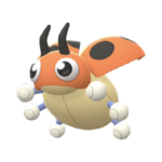 Imagen de Ledyba macho en Pokémon Diamante Brillante y Pokémon Perla Reluciente