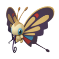 Imagen de Beautifly variocolor hembra en Leyendas Pokémon: Arceus