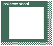 Marco de Pokémon Pinball (versión japonesa)